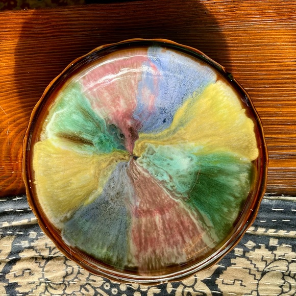 Vintage Tilso Hand Painted Original Pottery Dish Made In Japan - Picture 5 of 14